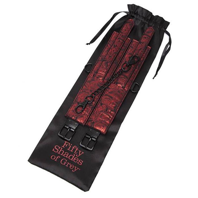 Fifty Shades – SWEET ANTICIPATION Menottes pour Poignets – Rouge 4