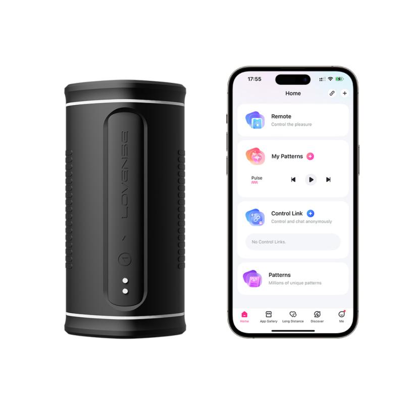 Lovense - Masturbador Automático Con App - Negro