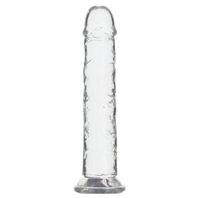 Image of Crystal Addition - Transparenter Realistischer Dildo - 20 cm