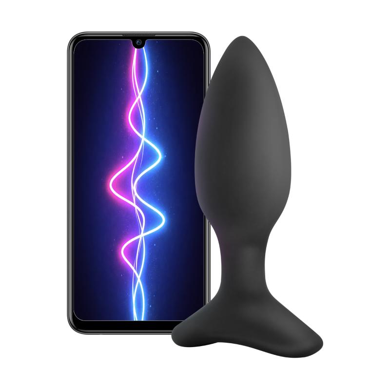 Lovense - Hush 2 Buttplug Vibrante Con App - Negro