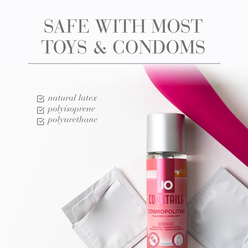 JO - Lubrifiant H2O Cocktails Cosmopolitan - 60 ml 4