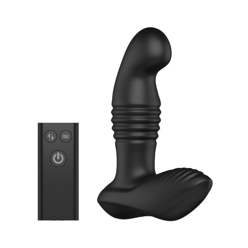 Nexus - Thrust Stotende Prostaat Massager Met Afstandsbediening - Zwart