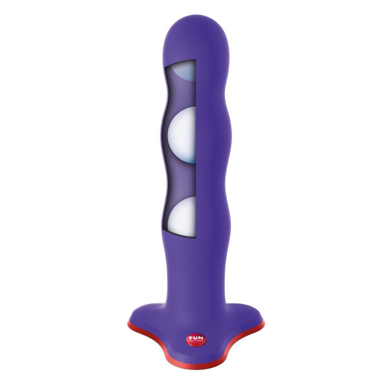 Fun Factory  Bouncer Unieke Strap-on Dildo - flashy purple