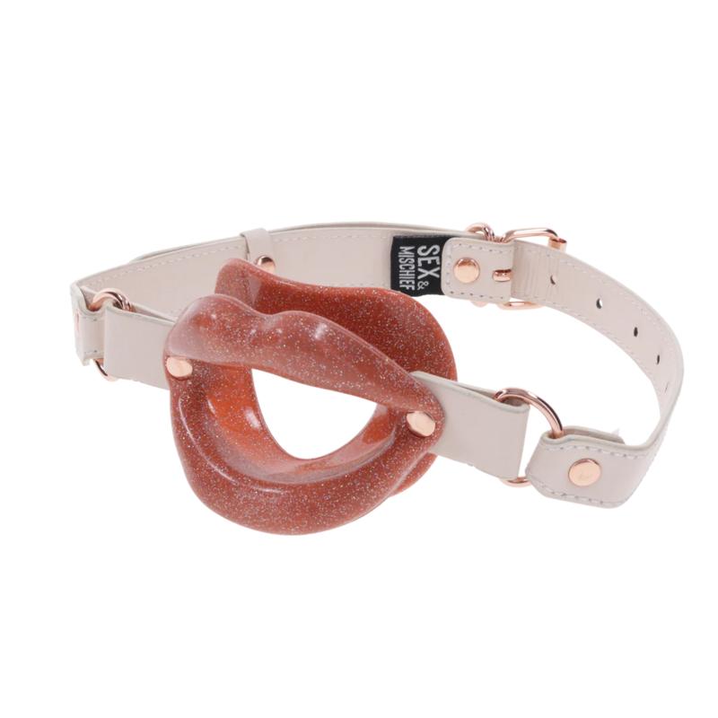 – S&M Peaches ‘n CreaMe Baillon Lèvres en Silicone – Cream & Or 4