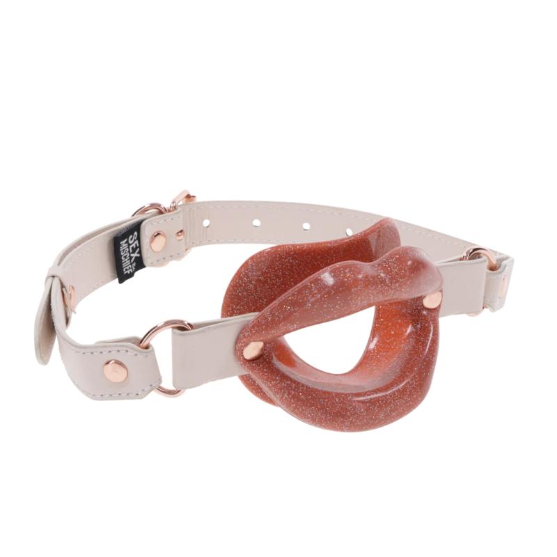 – S&M Peaches ‘n CreaMe Baillon Lèvres en Silicone – Cream & Or 5