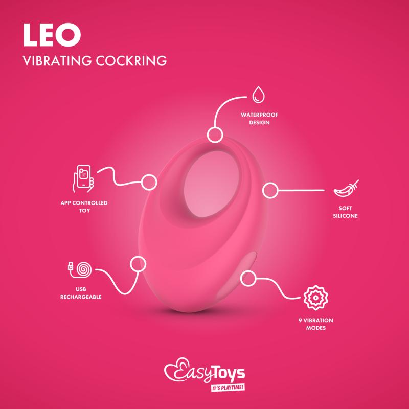 - Cockring vibrant Leo contrôlé par application 3