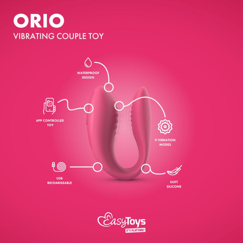 - Vibromasseur pour couples Orio contrôlé par application 3
