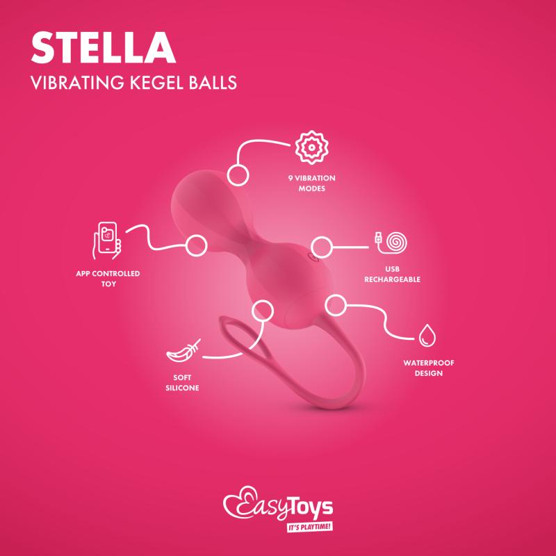 - Boules de Kegel vibrantes Stella contrôlées par application 4