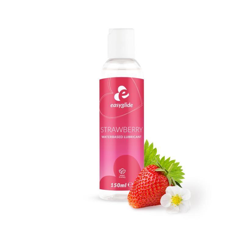 EasyGlide Erdbeeren Gleitgel auf Wasserbasis - 150 ml