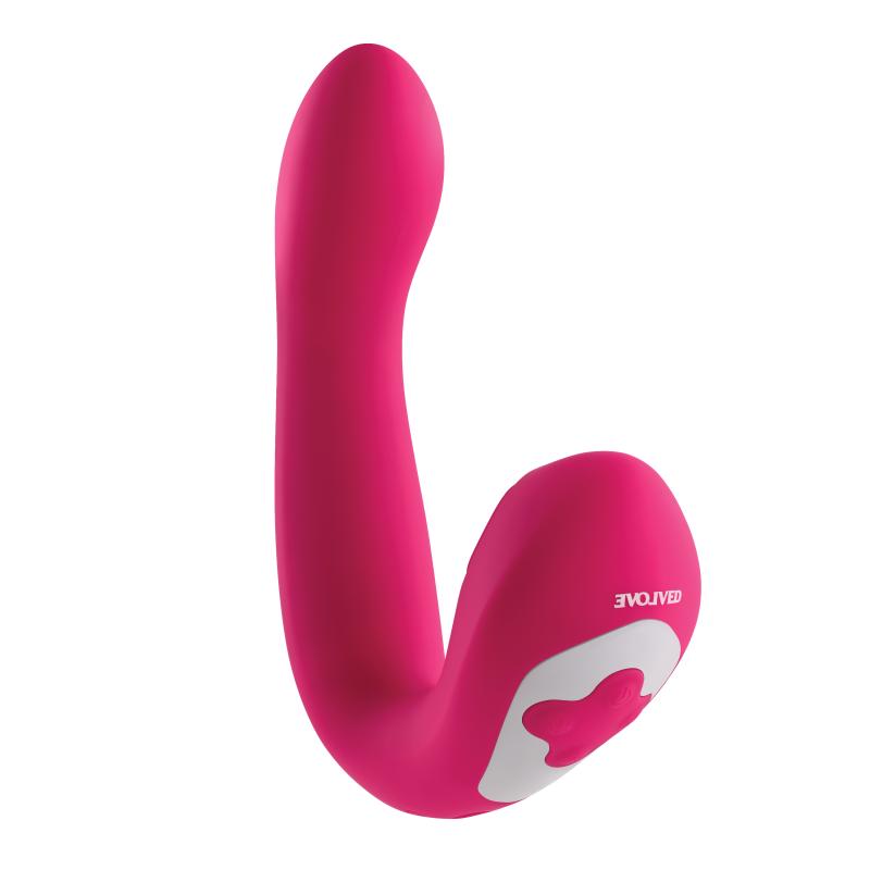 Image of Evolved - Buck Wild Dual-End Vibrator - Rosa