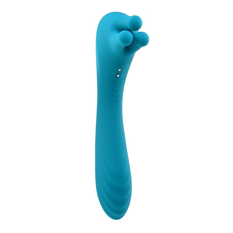 Image of Evolved - Heads or Tails Vibrator - Blau