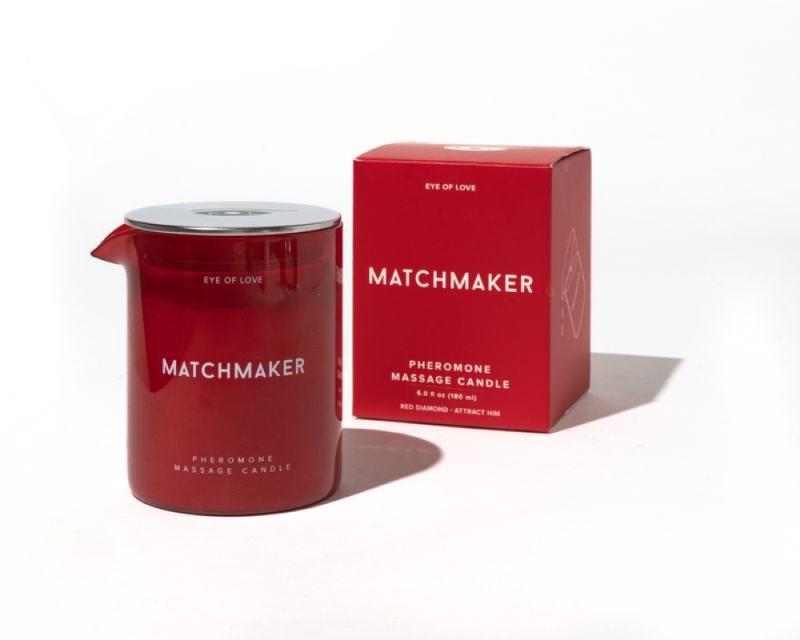 Bougie de massage aux phéromones Matchmaker Red Diamond 3