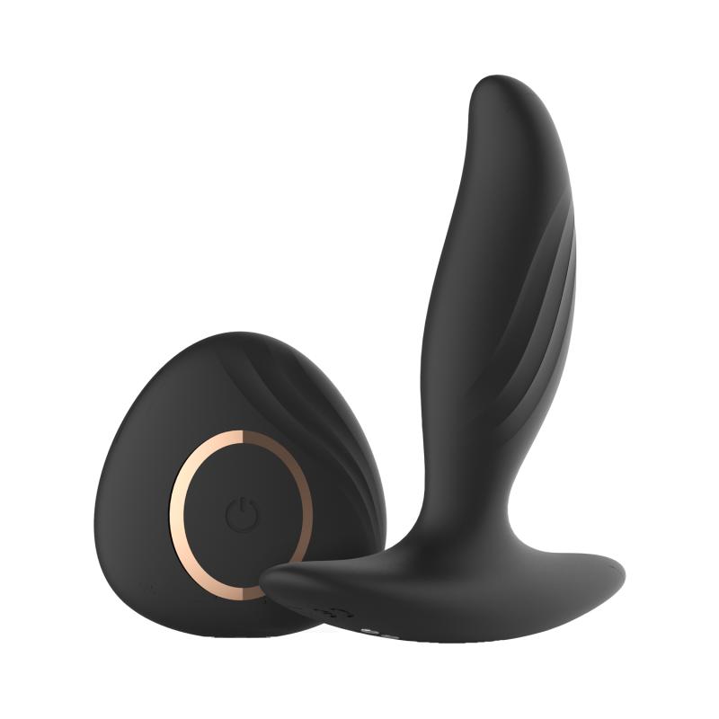 Black Edition Vibrations-Buttplug