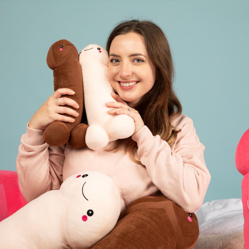 Peluche de Pénis avec Visage Souriant - 30 cm 3