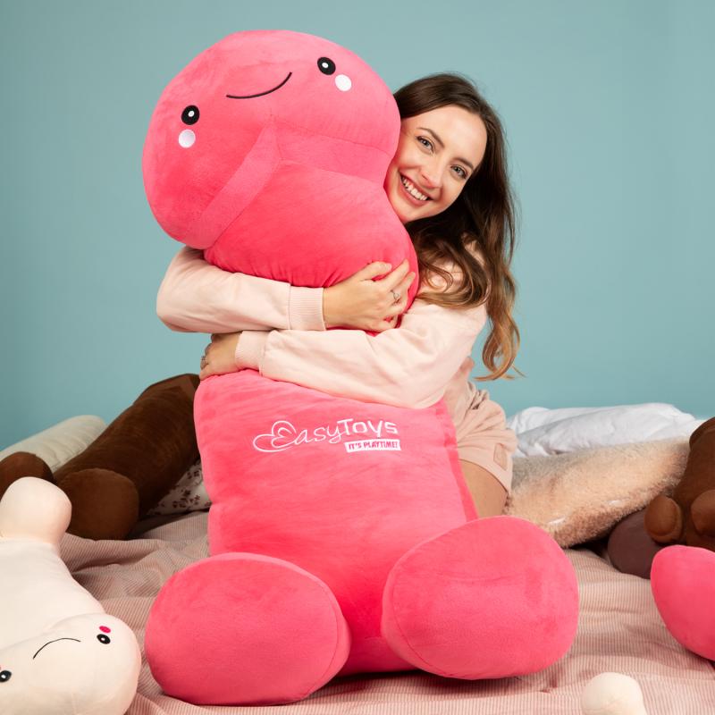 Peluche de Pénis avec Visage Souriant - 110 cm 3