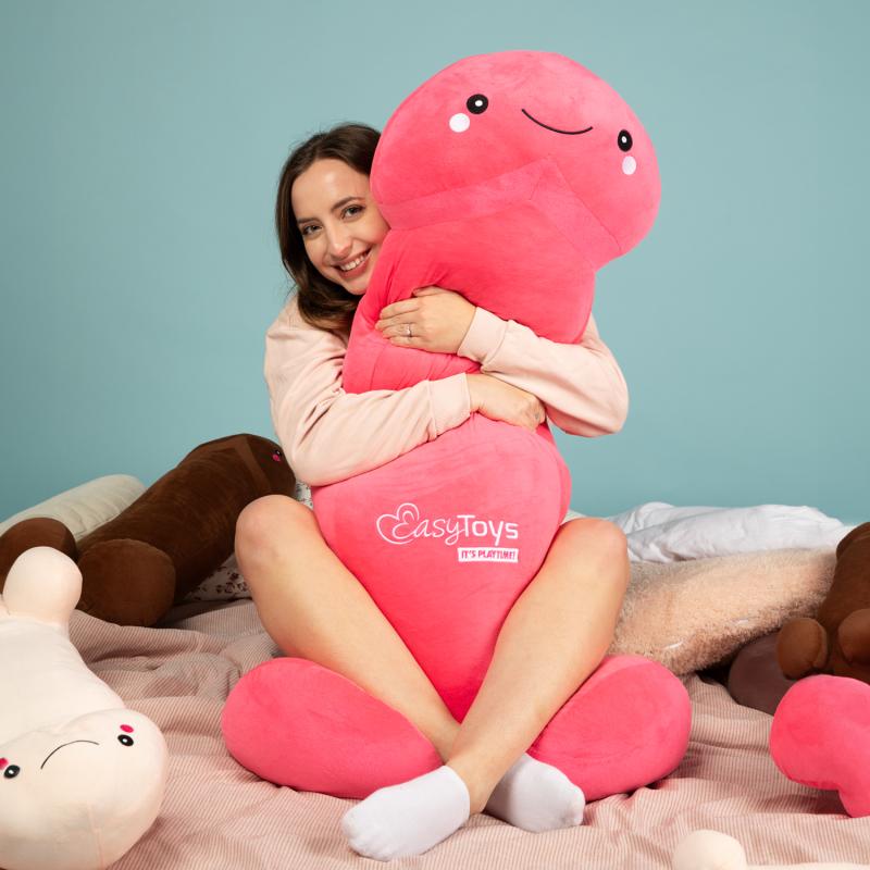 Peluche de Pénis avec Visage Souriant - 110 cm 4