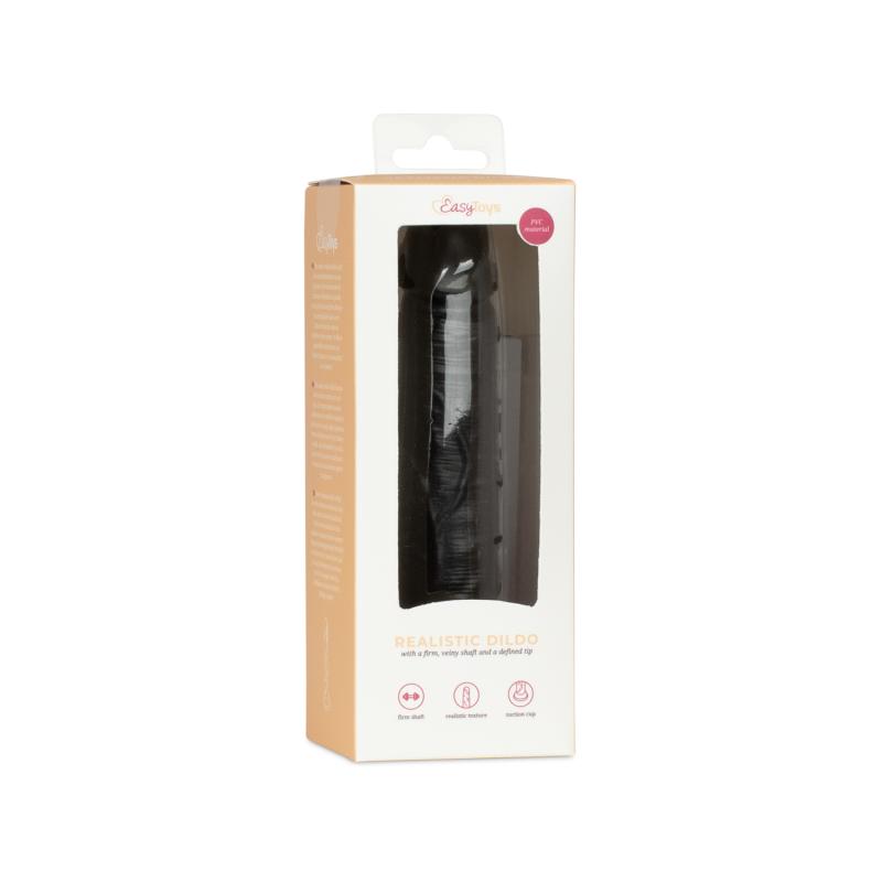 Godemiché sans testicules 12 cm - Noir 4