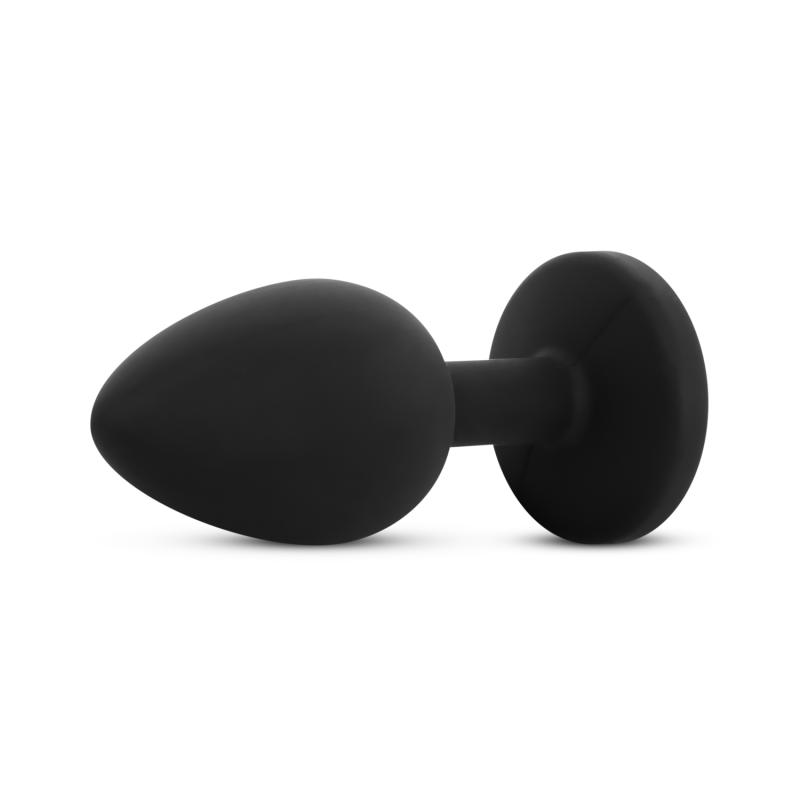 Plug Anal avec Cristal - Noir 5