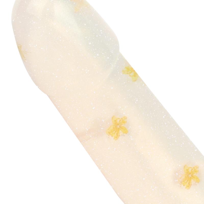 Dildo Collection - Floral Fantasy - fleurs dorées 15 cm 4