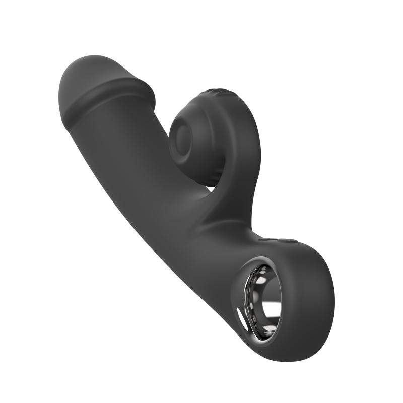 Online Only - Double Lust - Vibromasseur Flexible Snail - Noir 5