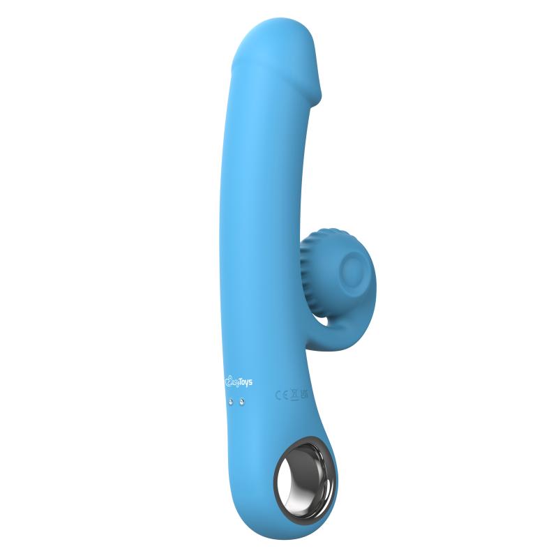 Online Only - Double Lust - Vibromasseur Flexible Snail - Bleu 5