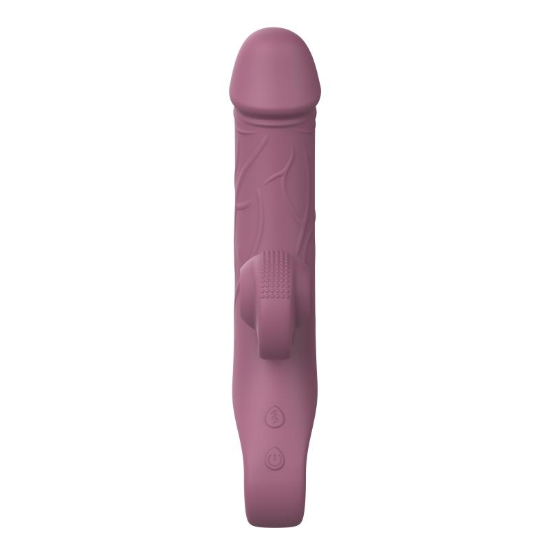 Online Only - Double Lust Realistic Snail Vibrator - Violet 3