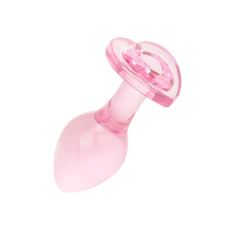 EasyToys Online Only Anal Collection - Anal Plug Glass Medium - 8,3 cm