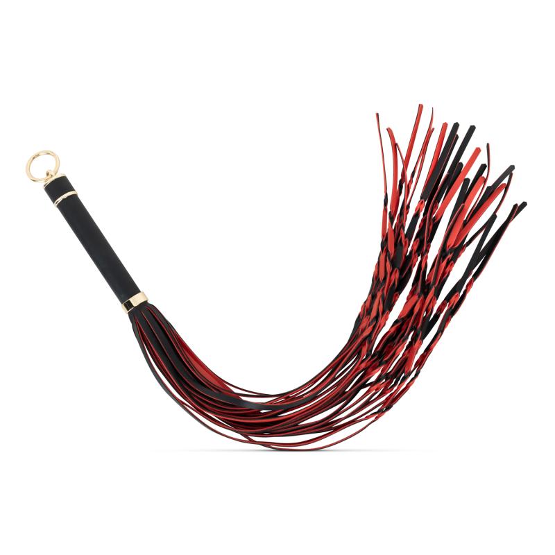 Fetish Collection - Flogger 64 cm - Rouge et Noir 3