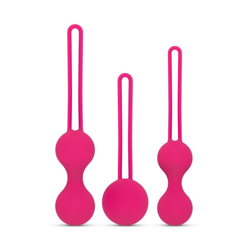 Image of Gewichtete Kegelball-Set - Rosa