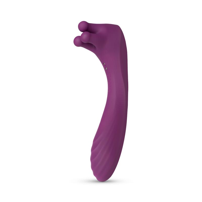 Vibrator mit rotierenden Perlen - Lila