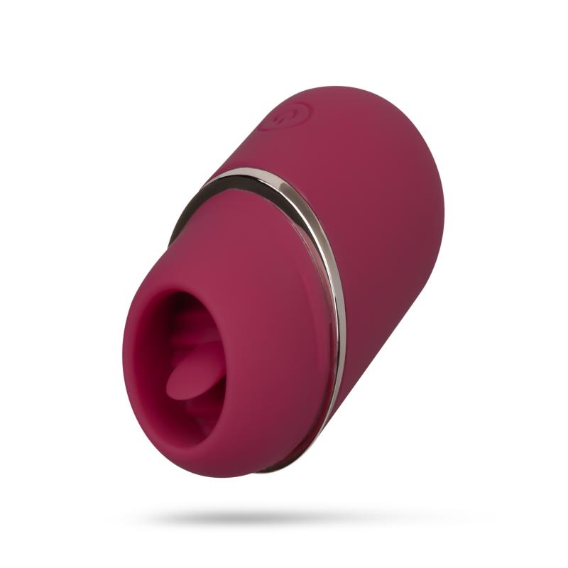 EasyToys - Stimulateur langue avec capuchon de protection - Pourpre 5