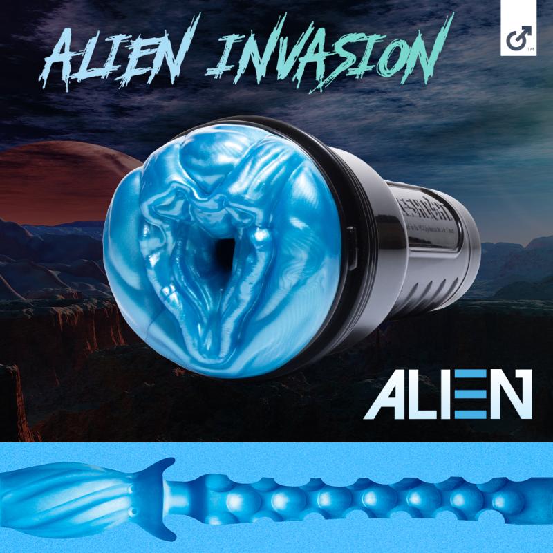 Fleshlight - Masturbateur alien - Bleu 6