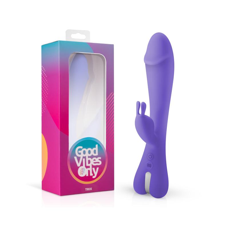 Good Vibes Only - Vibrador Conejito Trix En Oferta Good Vibes Only - Vibrador Conejito Trix