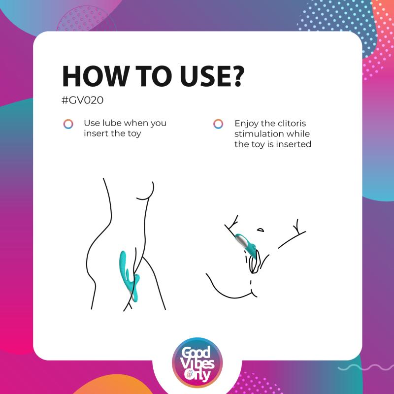 - Vibro rabbit va-et-vient 