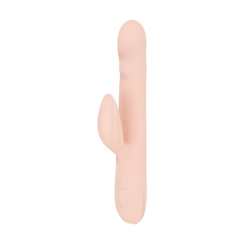 - Vibromasseur Poussant - Silicone Doux - Rose 4