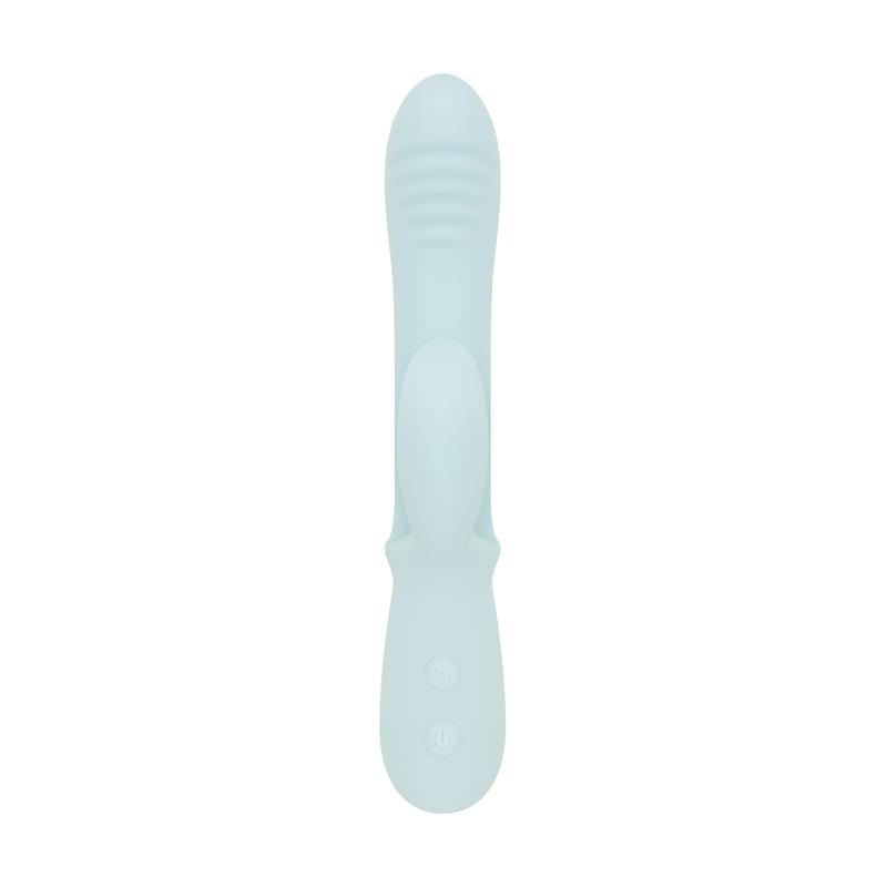 - Triple Stimulation Vibe - Soft Silicone - Bleu 5