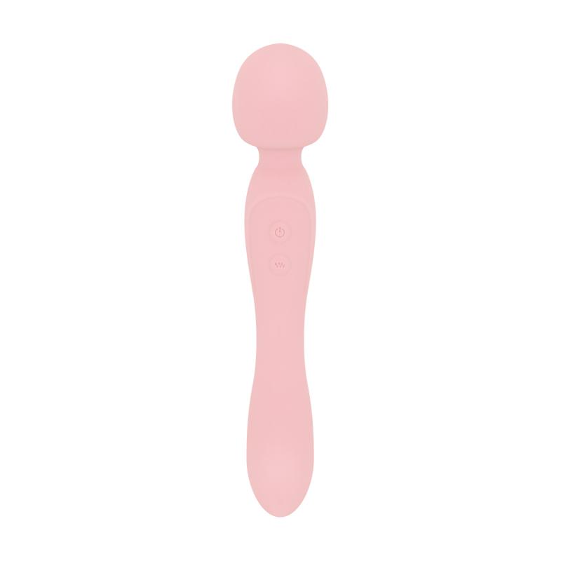- Vibromasseur Baguette Double Face - Soft Silicone - Rose 5