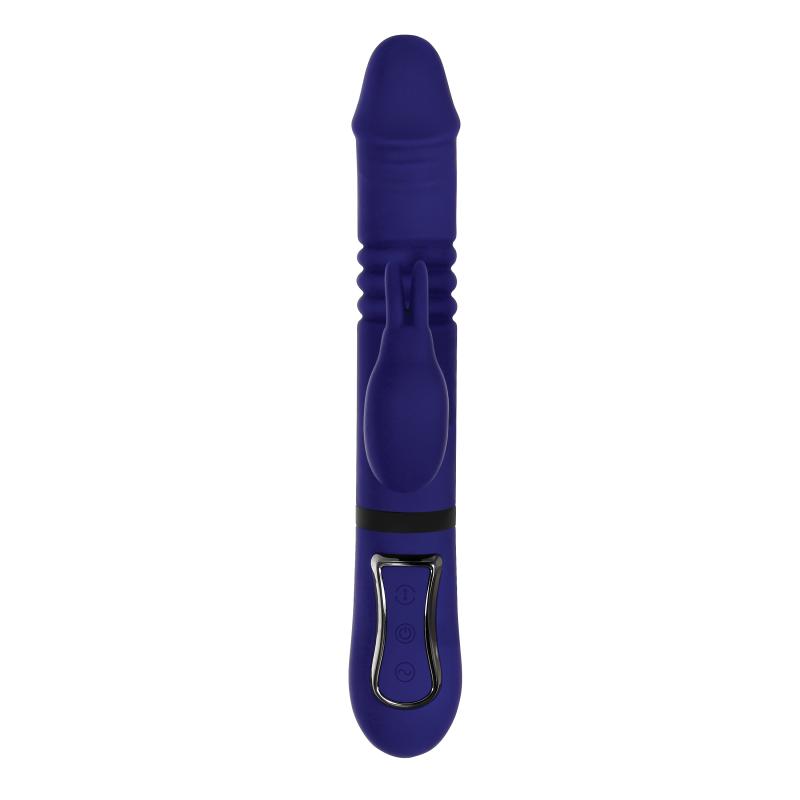 Evolved - Vibromasseur Lapin Tout en Un - Bleu Royal 5