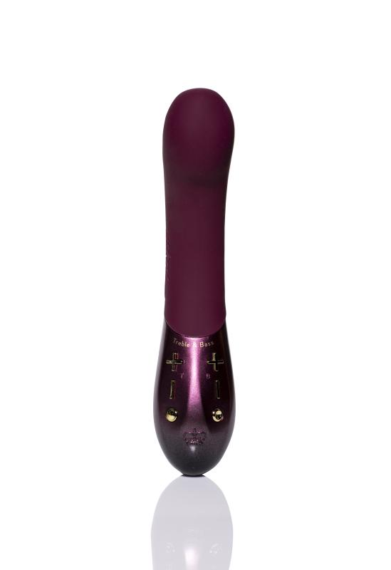 Vibrador Hot Octopuss Kurve G-Spot - Ciruela