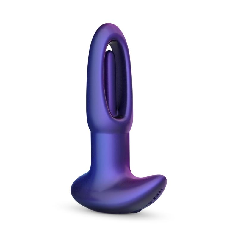 - Voyager Plug Anal avec Fonction Tapotement - Violet 3