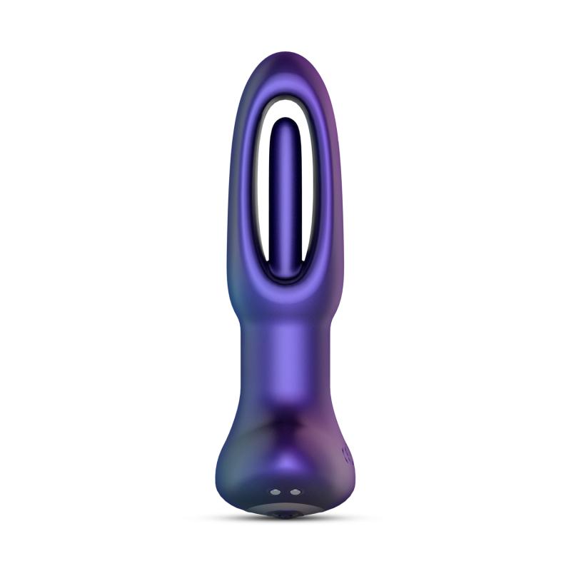 - Voyager Plug Anal avec Fonction Tapotement - Violet 5