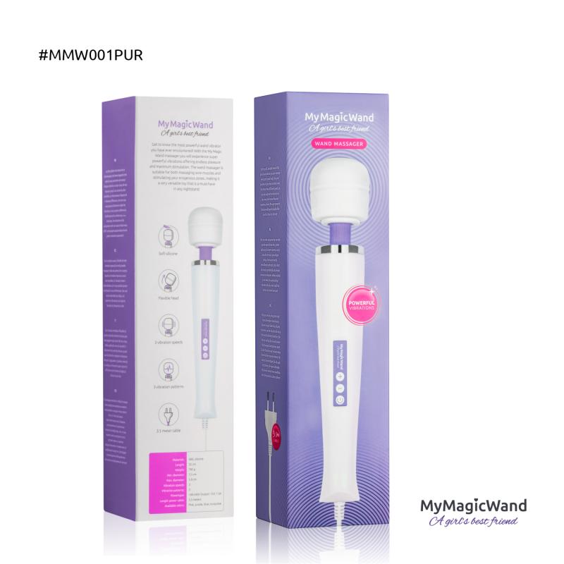 - Masseur vibrant et stimulateur clitoridien - Violet 4
