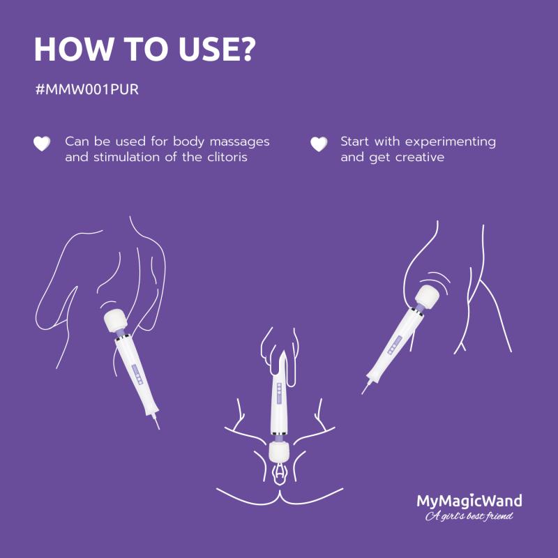 - Masseur vibrant et stimulateur clitoridien - Violet 2