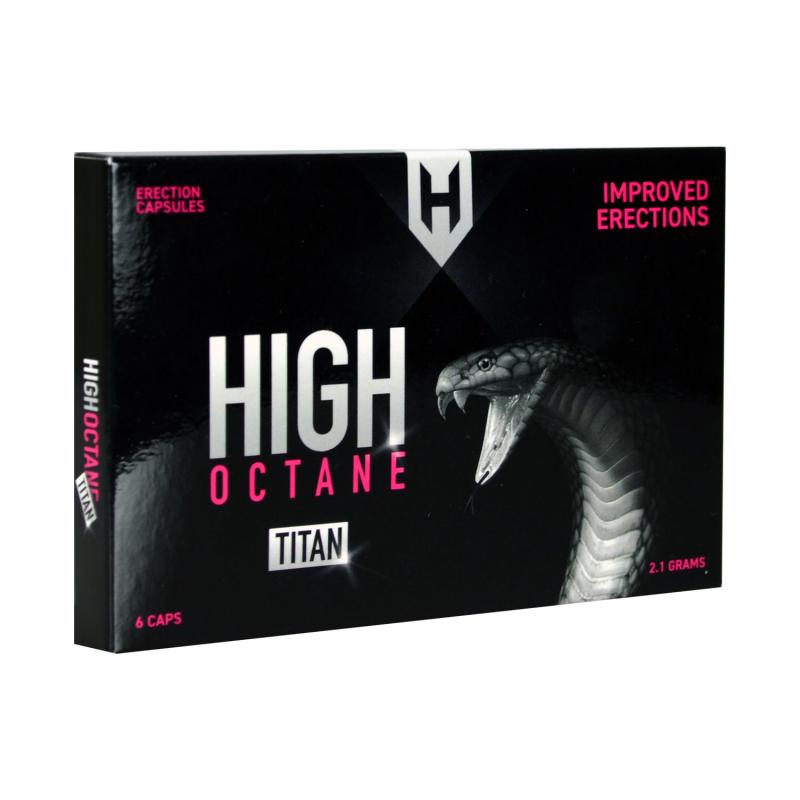 Pilules pour érection High Octane Titan 4
