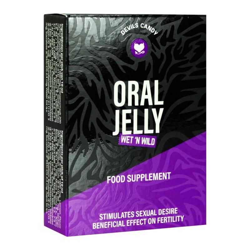 Devils Candy Oral Jelly - Aphrodisiaque pour hommes et femmes - 5 sachets 2