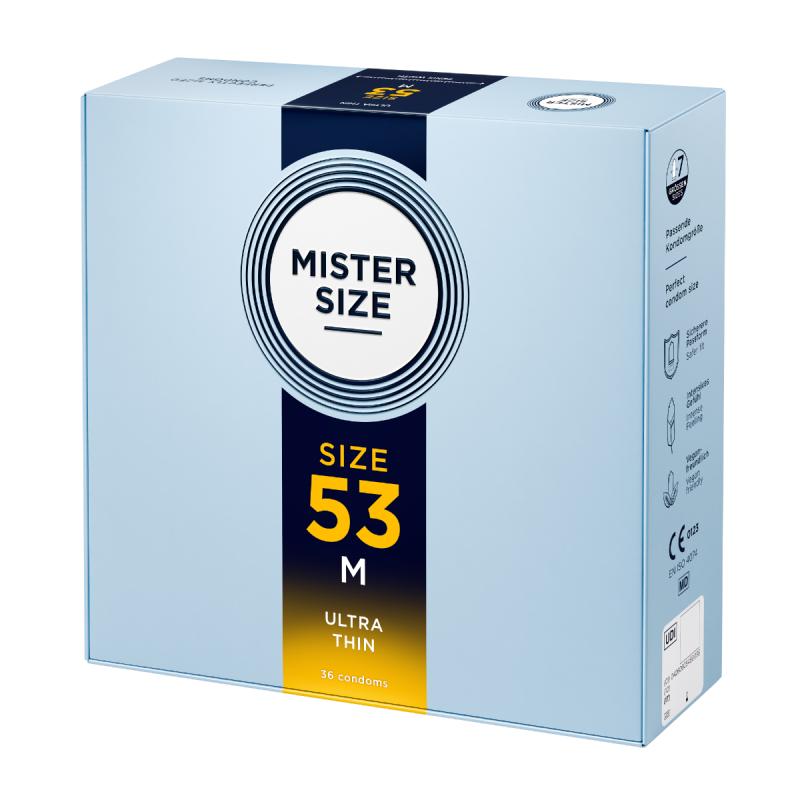 MISTER.SIZE – M Ultra Dünne Kondome – 36 Stück