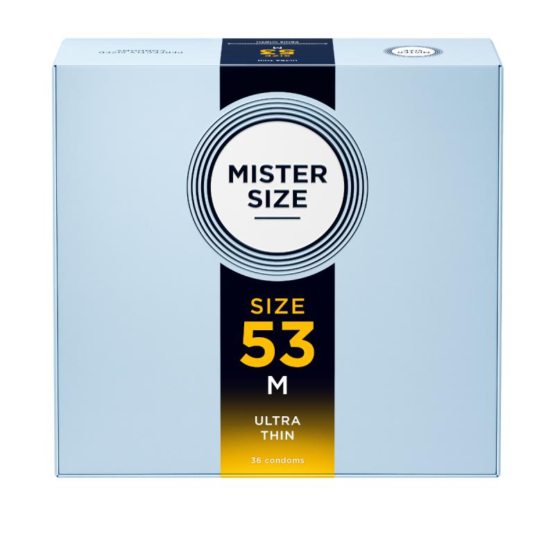 MISTER.SIZE - M Ultra Dünne Kondome - 36 Stück MISTER.SIZE - M Ultra Dünne Kondome - 36 Stück