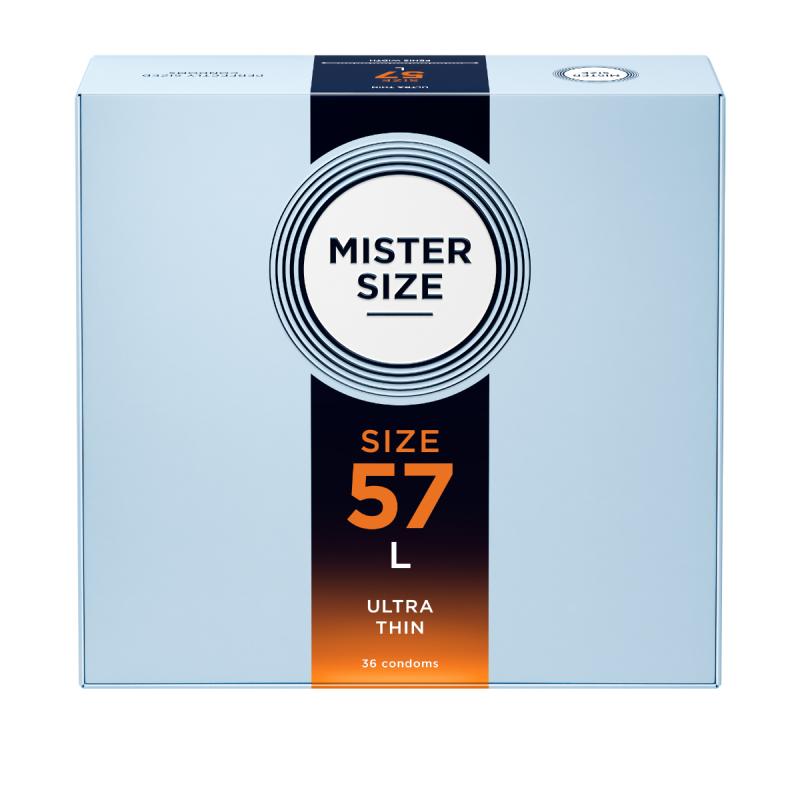 MISTER.SIZE - L Ultra Dünne Kondome - 36 Stück MISTER.SIZE - L Ultra Dünne Kondome - 36 Stück