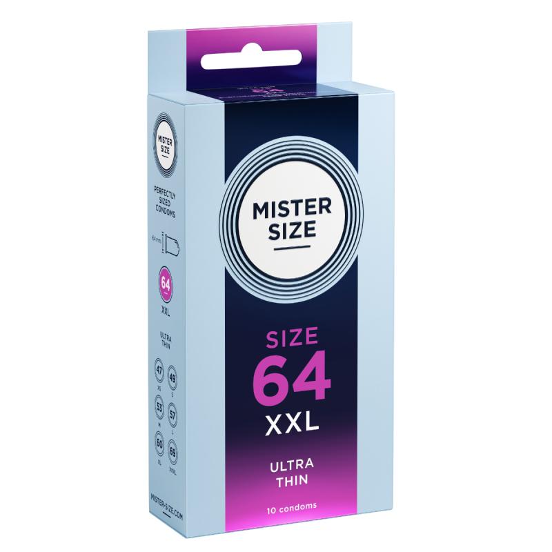 MISTER.SIZE – XXL Ultra Dünne Kondome – 10 Stück