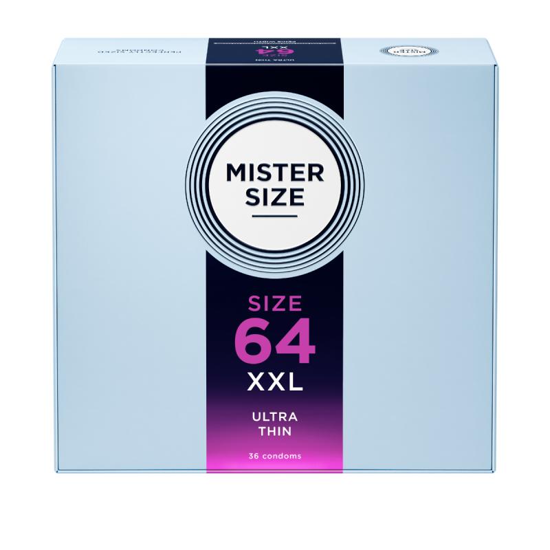 MISTER.SIZE - XXL Ultra Dünne Kondome - 36 Stück MISTER.SIZE - XXL Ultra Dünne Kondome - 36 Stück